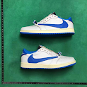 Jordan Travis Scott x FragmentDesignx Jordan Air Jordan 1 Low OG rep